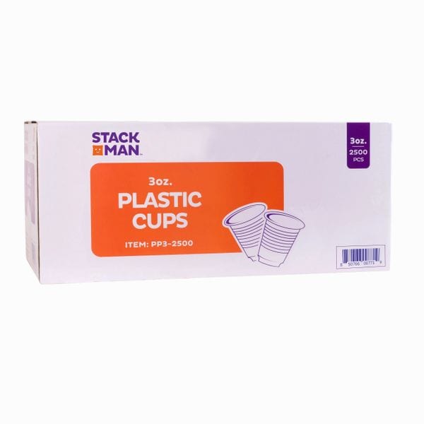 Stack Man [48 Pack, 16 oz] Plastic Deli Food Storage Soup